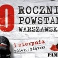Zawyją syreny w 70. rocznicę wybuchu Powstania Warszawskiego