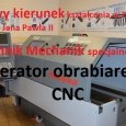 Nowy kierunek w ZSTiO im Jana Pawła II -operator obrabiarek CNC