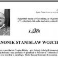 Zmarł ks. Kanonik Stanisław Wojcieszak.