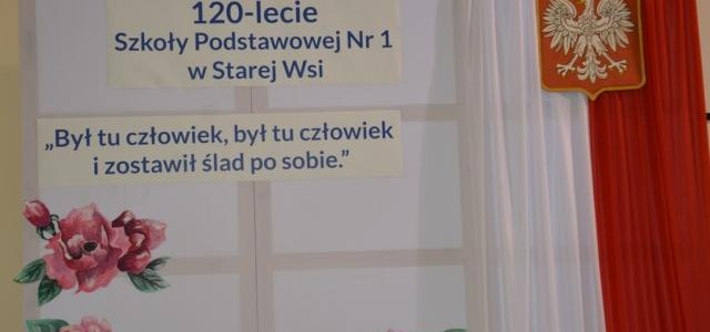 W dniu 31 października 2023 r. miały miejsce obchody 120 lecia powstania Szkoły Podstawowej nr 1 w Starej Wsi