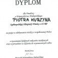 Piotr Murzyn finalistą Ogólnopolskiej Olimpiady Wiedzy o III RP