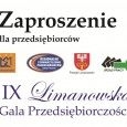 Zaproszenie - IX edycja Limanowskiej Gali Przedsiębiorczości