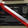 Uroczystość odsłonięcia tablicy pamiątkowej