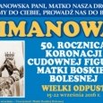 WIELKI ODPUST W SANKTUARIUM MATKI BOSKIEJ BOLESNEJ W LIMANOWEJ
