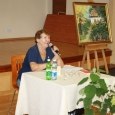 Akademicki wykład dr Elżbiety Ciborskiej w Bibliotece w Starej Wsi