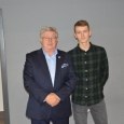 Mateusz Matlęga  wyróżniony  przez Senatora Jana Hamerskiego