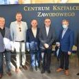 PRZEDSTAWICIELE STAROSTWA POWIATOWEGO W LIMANOWEJ Z WIZYTĄ W CENTRUM KSZTAŁCENIA ZAWODOWEGO