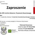 Zaproszenie na obchody 160 Rocznicy Wybuchu Powstania Styczniowego