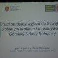 „II studyjny wyjazd do Szwajcarii kolejnym krokiem ku reaktywacji Górskiej Szkoły Rolniczej”