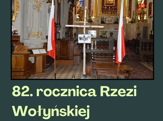 Limanowskie obchody 82 rocznicy Rzezi Wołyńskiej  będą miały miejsce w dniu 11 lipca 2025 r. w Bazylice Limanowskiej.