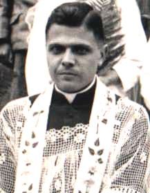 Ksiądz Tomasz Zagólski wikariusz w Ujanowicach w roku 1939