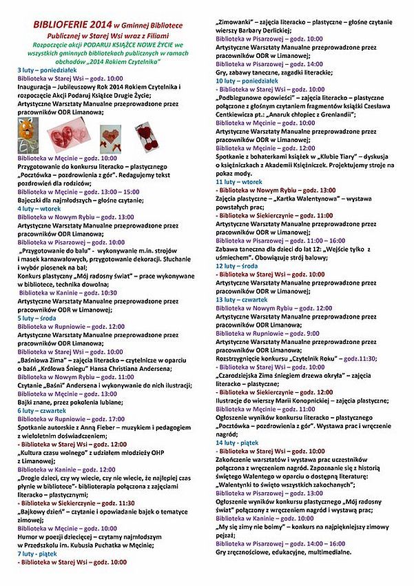 Plakat_zbiorczy_-_FERIE_2014